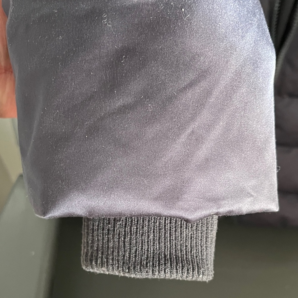 Women's Dark Grey Down  Puffer Coat - Picture 4 of 4